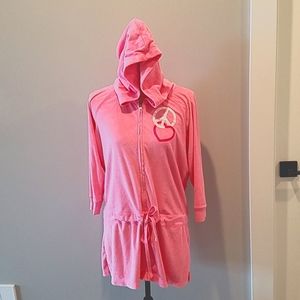 Victoria's Secret "PINK", Terry Beach Cover up/ Robe